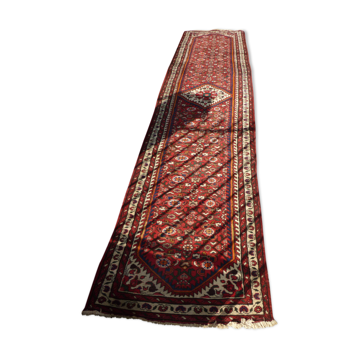 Hallway carpet in wool - 441x86cm