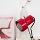 Small red vintage lamp