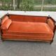 Convertible sofa bed Louis XVI daybed velvet