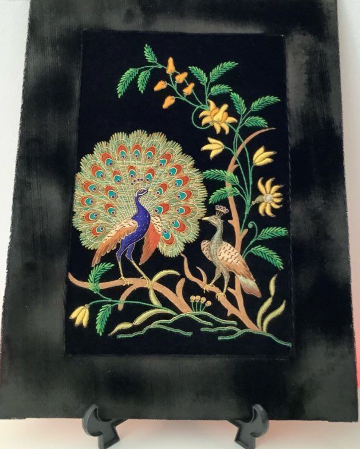 Embroidery painting of Shams Agra India