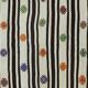 Turkish Kilim Konya 153x368 cm Fertility Motif Striped White Vintage