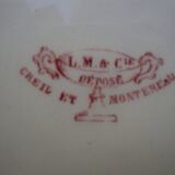 4 assiettes LM & Cie CREIL et Monteras  " les enfants terribles '