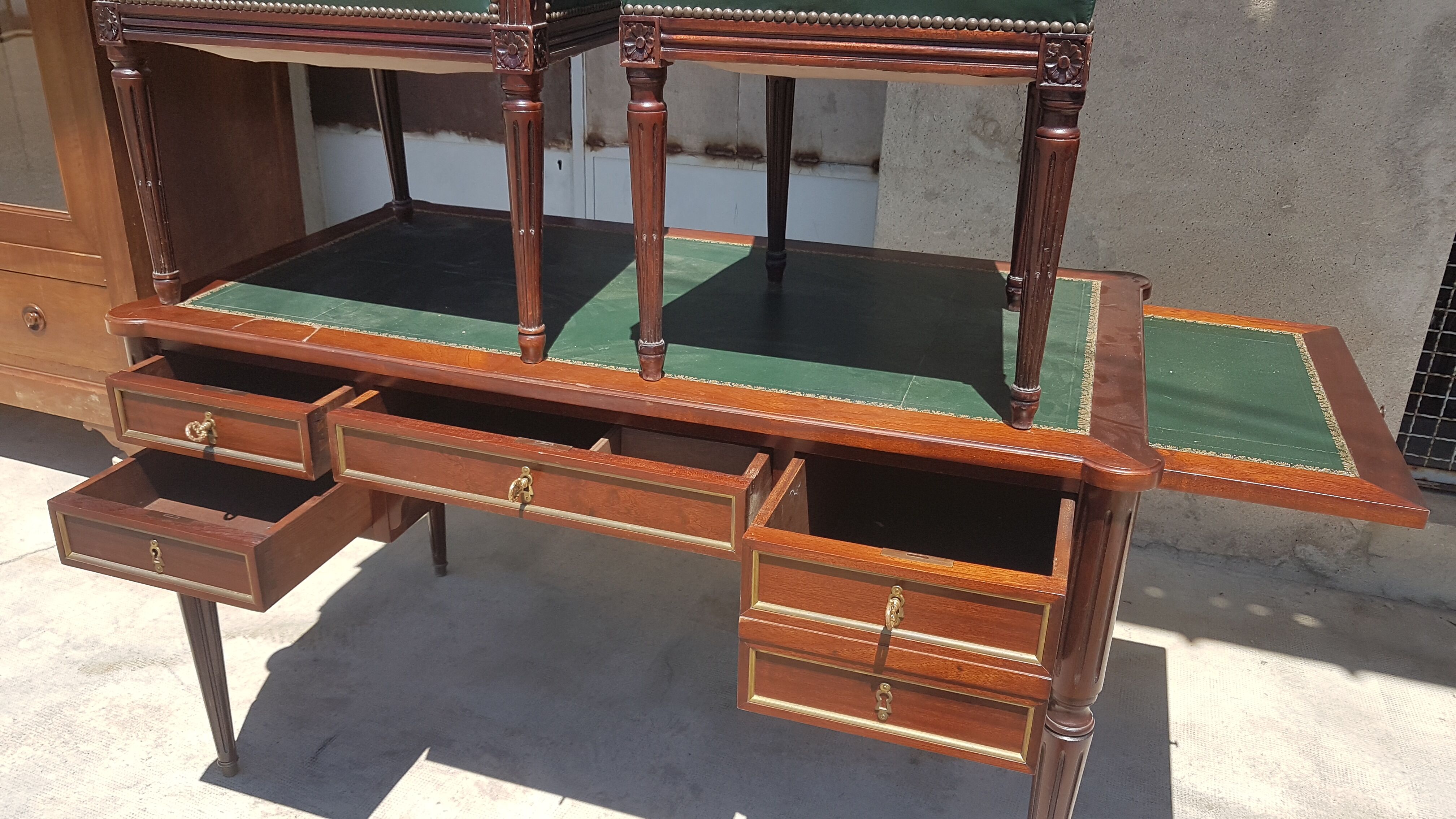 Victorian style desk lot