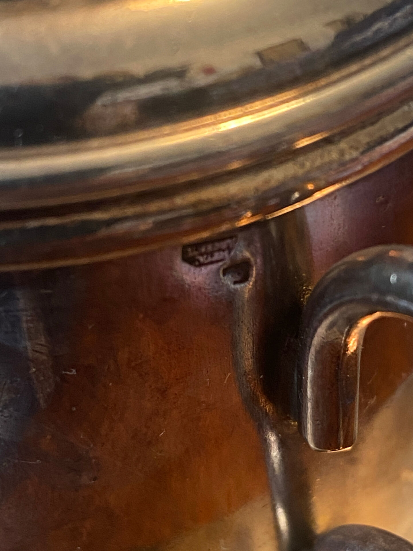 Silver-plated teapots