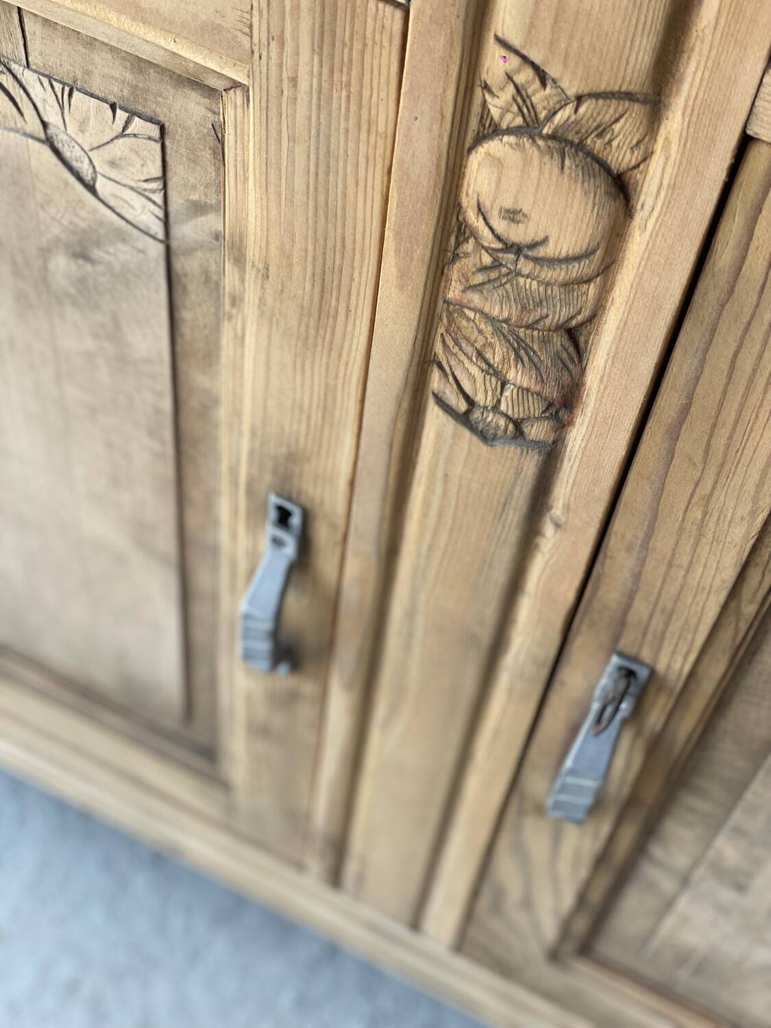 Buffet art déco - vaisselier - bahut bas