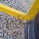Garden furniture of the 50s coffee table + 2 armchairs compass legs