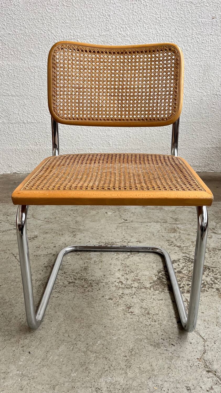 4 Cesca B32 Marcel Breuer chairs