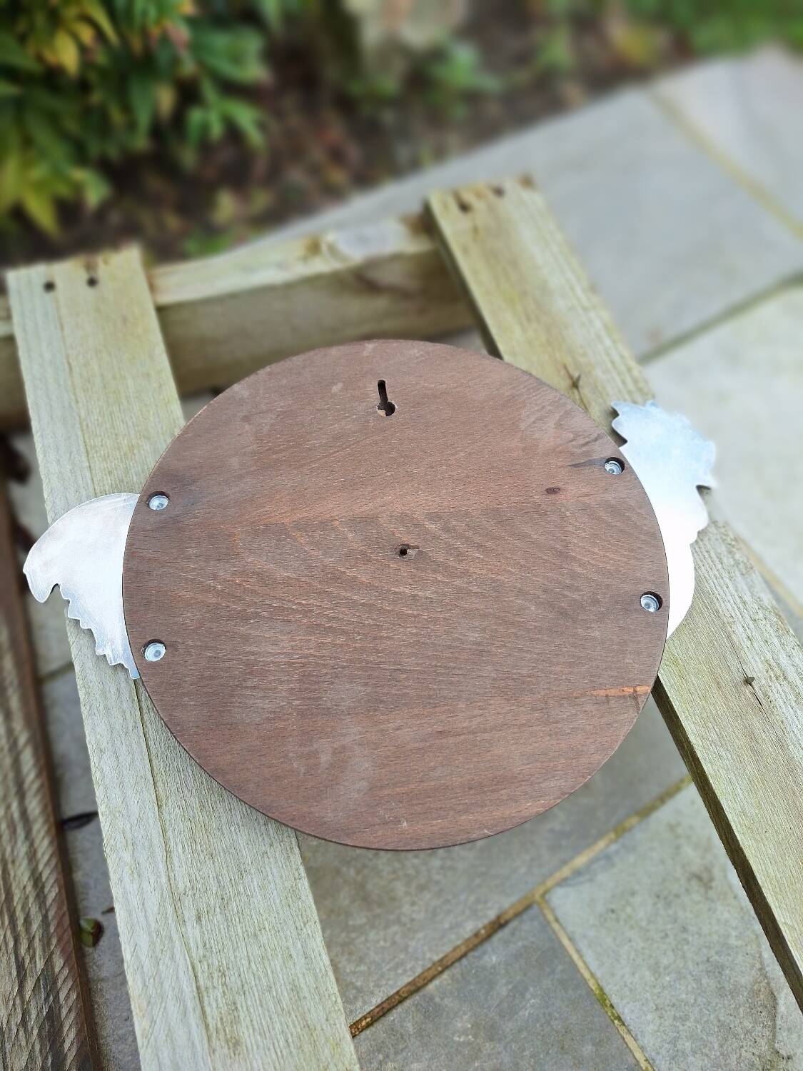 Rooster wood tray 1970