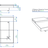 Coffee Table Podium Rochebobois
