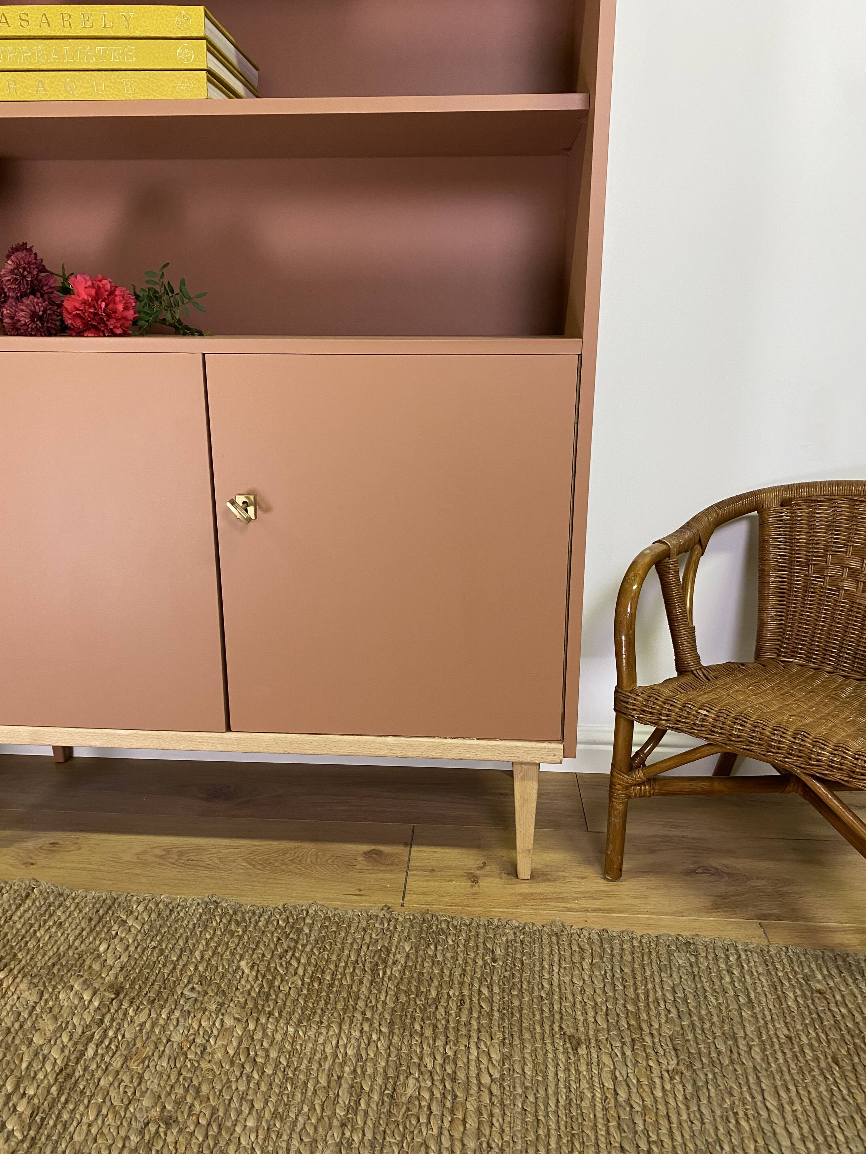 Bibliothèque vintage