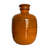 Vase XXXL Italian design 1960 in glazed earth