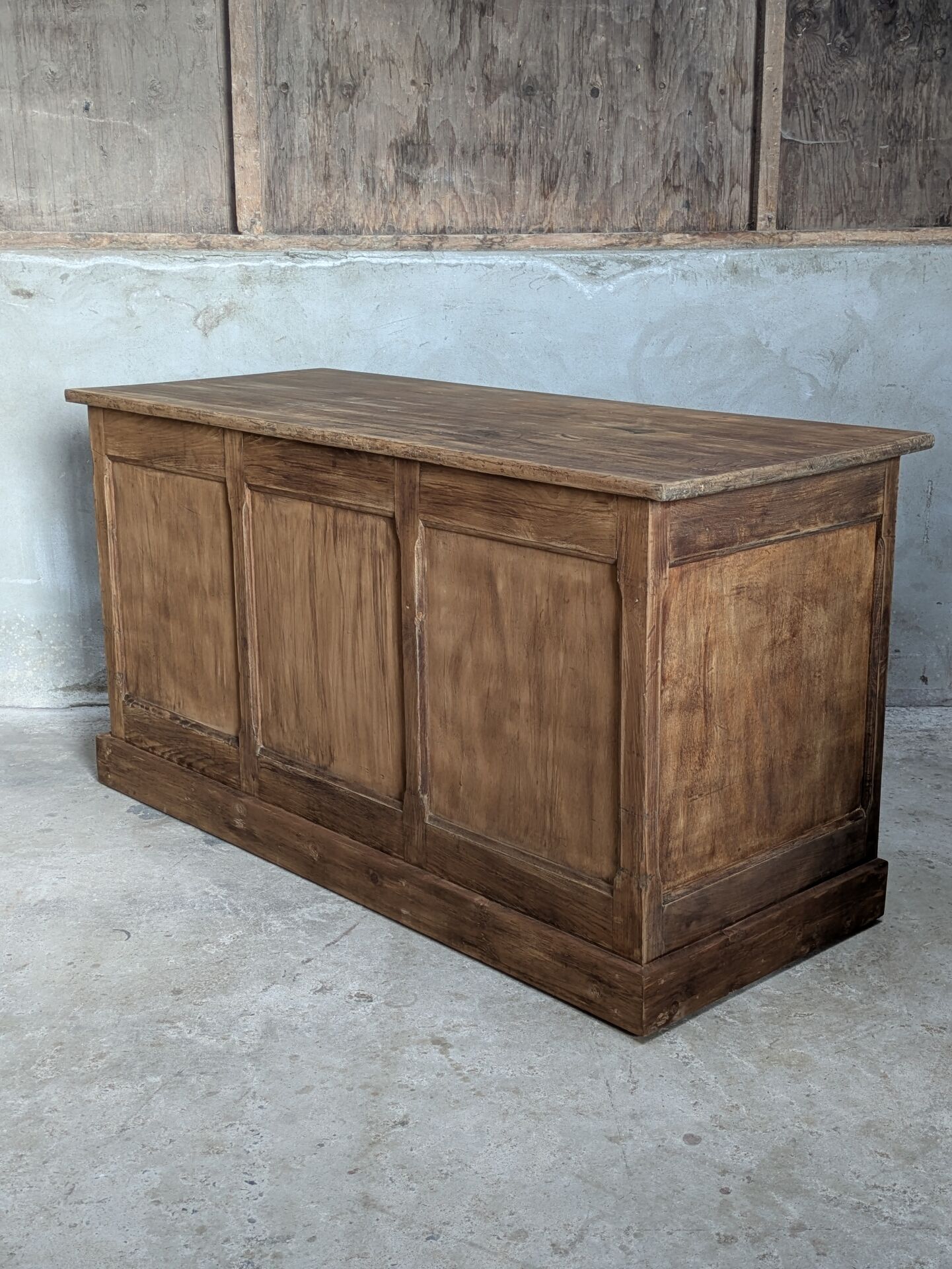 Bureau comptoir ancien