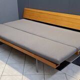 Lit de repos gris par Drevotex 1970