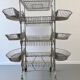 Vintage iron stand / shelf / display rack