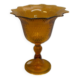 Amber Glass Cup