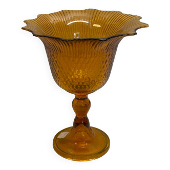 Amber Glass Cup