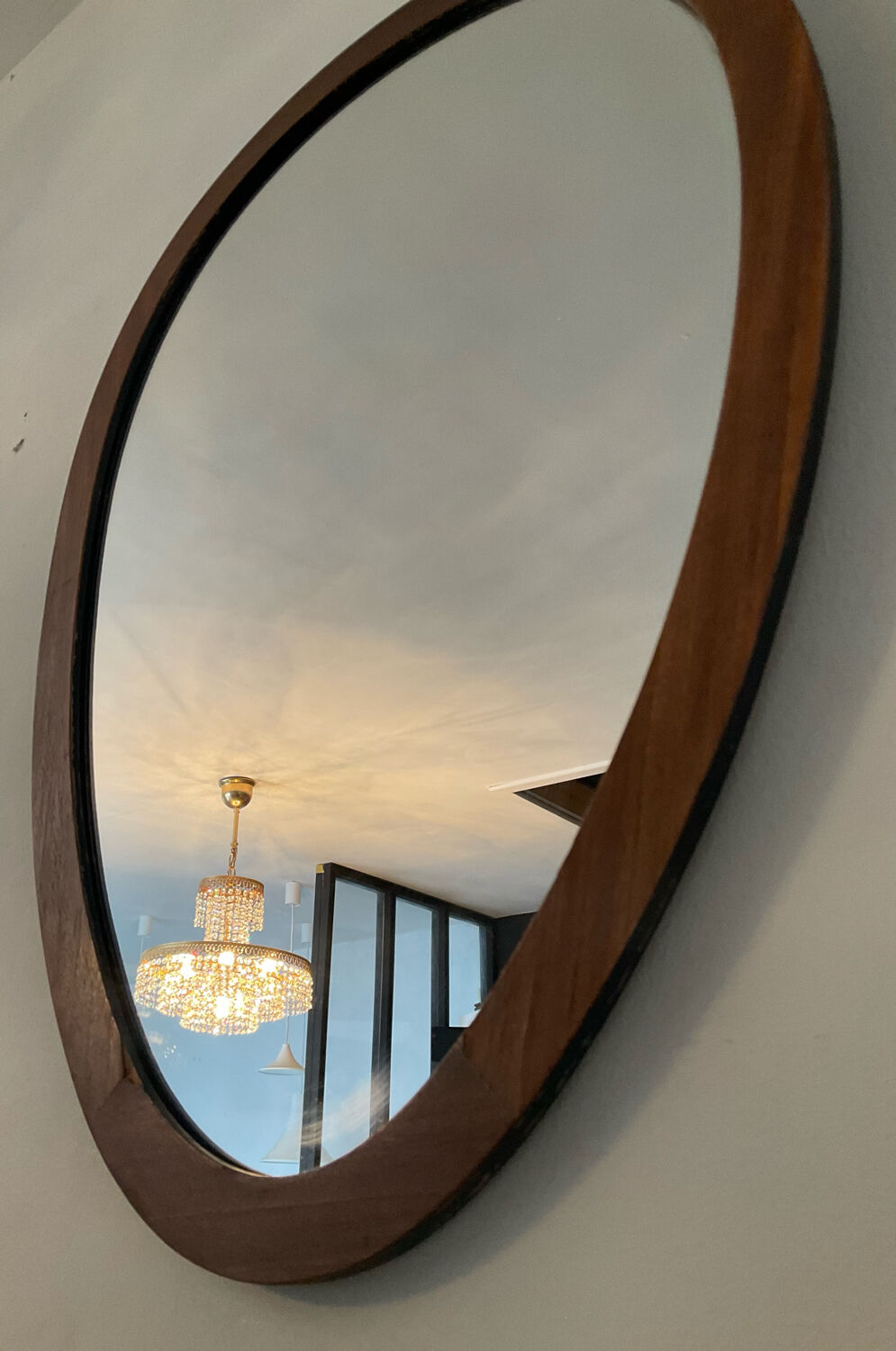 Scandinavian mirror from the 60s-70s
