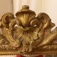 Antique gilded mirror from the late 19th century.