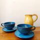 Pair of Aldo Londi breakfast cups, Italy 1960