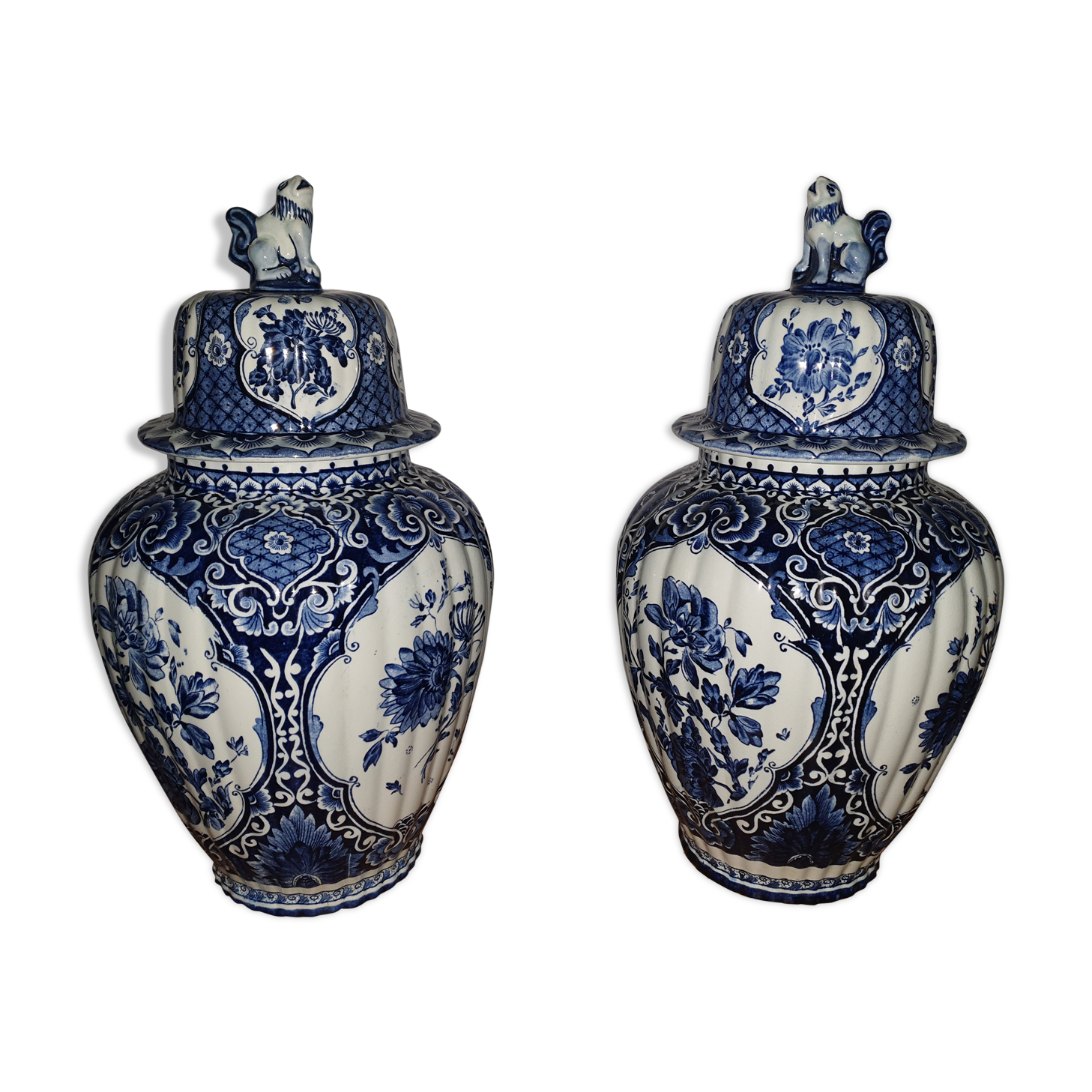 Pair of vases 19th