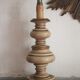 Vintage turned wood lamp, table lamp, lamp to place, Florentine lamp.