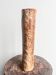 Vase soliflore en grès d'atelier décor épis de blé incisés, années 70