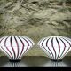 Authentic vintage blown glass lamps
