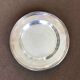 Art Deco silver metal presentation plate