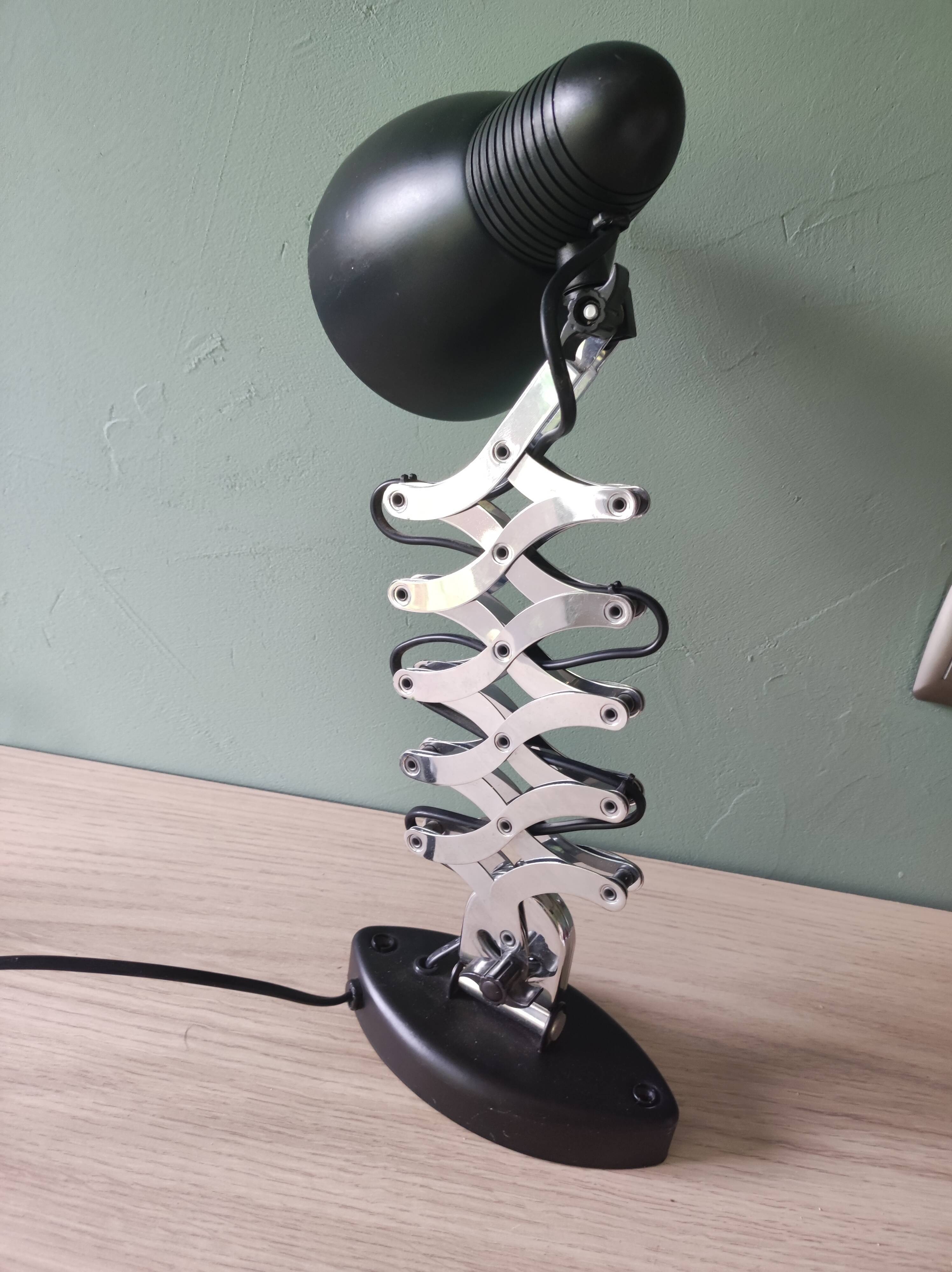 Wall lamp accordion style design industrial workshop