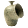 Organic green ceramic vase, France 1960s