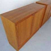Large Teak Chest by H. W. Klein for Bramin, 1960s