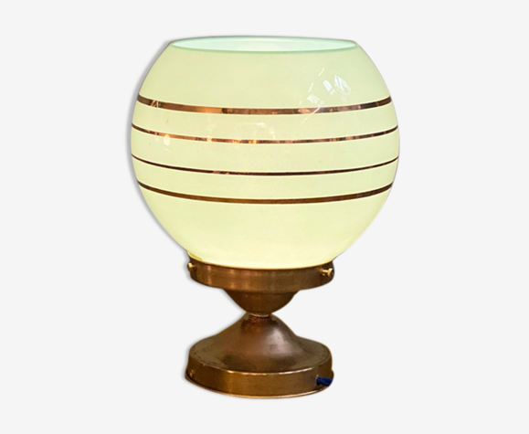 Lampe boule à poser