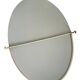 Oval brass mirror 70 x 50