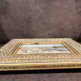 Marquetry photo frame