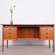 Mid-century danish teak desk by Arne Vodder for Sibast, 1960s