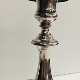 Pair of candlesticks Christofle silver metal