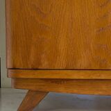 Vintage wardrobe with compass feet