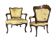 Paire de fauteuils d'époque Louis XV