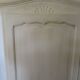 Vintage-wardrobe/Parisian bonnet-Floral pattern-Louis XV-Shabby chic
