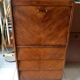 Vintage secretary inclined oak 50s/60s