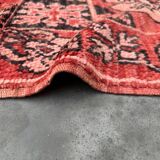 Moroccan carpet boujad red - 85 x 200 cm