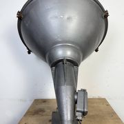 Large Vintage Industrial Aluminium Factory Wall Spotlight, 1970s