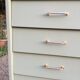Commode vintage kaki