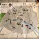 Old school map of Paris