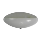 Applique Holophane, modèle Prismopal, AMV1, années 1960