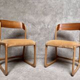 Pair of Baumann Traineau chairs