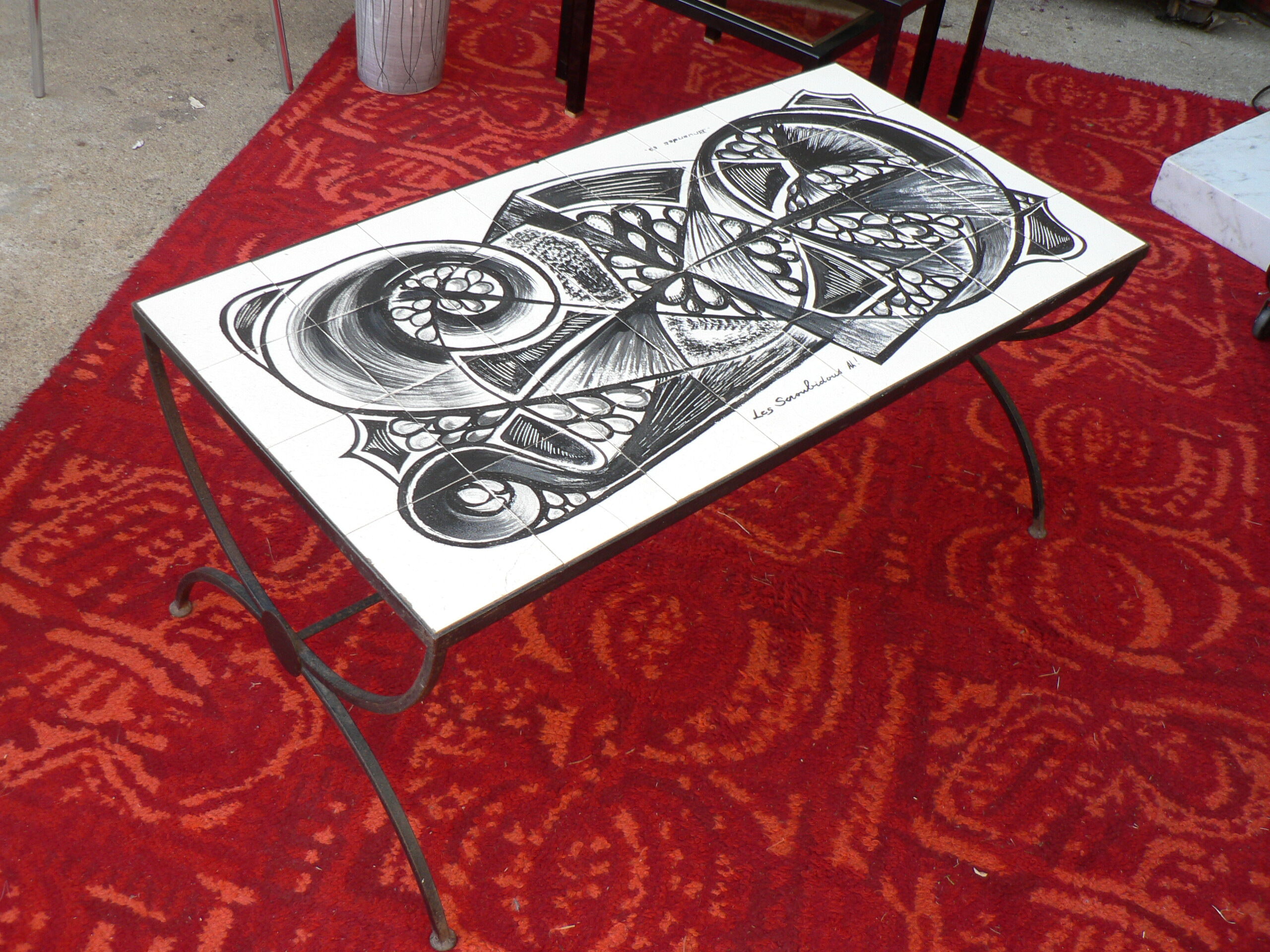 Table basse céramique Bruandet