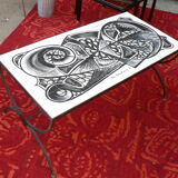 Table low ceramic Bruandet