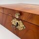 Biedermeier Jewelry Box in Cherry Wood, Ash & Brass, Southern Germany, 1820s