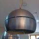 Set of 3 space age pendant lights, 1970s